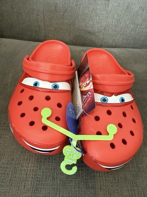Lightning Mcqueen Crocs Size 7 Women s / 5 Mens