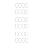 3 PCS Vorhangringe Kunststoff Haken Gardinenhaken Für Vorhänge Mit Clips