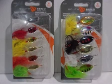 South Bend 6 piece spinner assortments Choose your size NIP