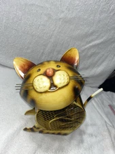 Deco Breeze Cat Figurine Table/Desk Personal Electric Office Fan Vintage FT10A46