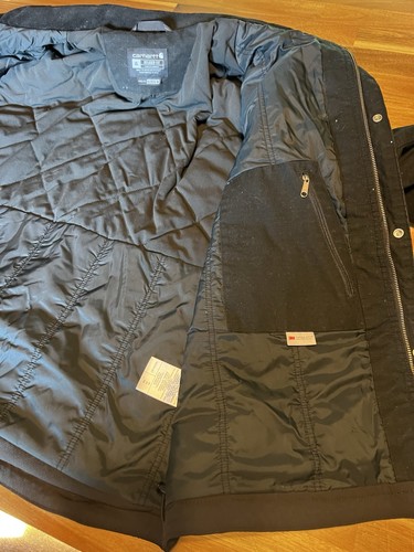 Carhartt Relaxed Fit Jacke Herren XL schwarz Modell 0J3372-M 3M Thinsulate - Bild 17 von 24