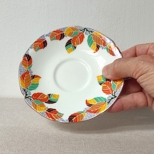 Vintage Paragon Tea Trios, Cup Saucer Side Plate X 2 Autumn Leaf Pattern Unknown - Picture 18 of 24