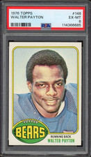 1976 Topps #148 Walter Payton ROOKIE PSA 6