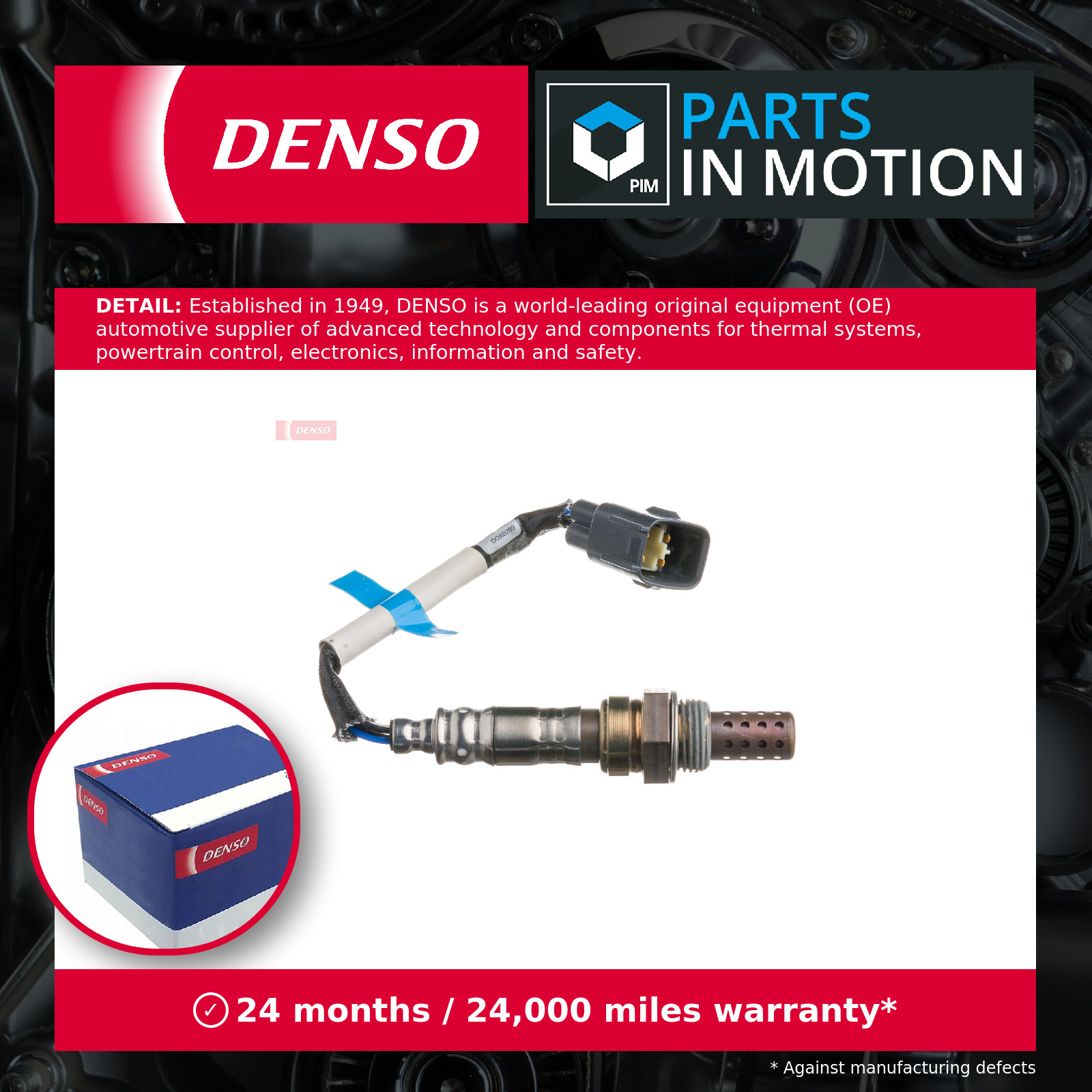 Lambda Sensor fits TOYOTA LAND CRUISER AMAZON UZJ100 4.7 98 to 07 2UZ-FE Oxygen - Image 6