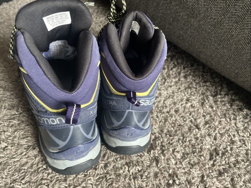 Salomon X Ultra 3 Mid GTX Botas de Senderismo Zapatos Azul Gris 398691 Mujer Talla 6.5 - Imagen 10 de 10