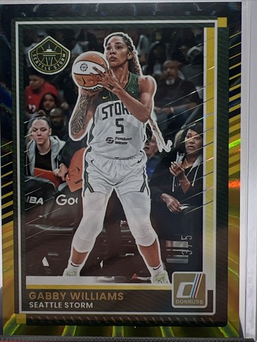 2025 Panini Donruss Gabby Williams Black gold /5 - Bild 3 von 4