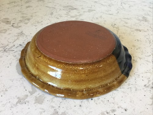 Montana Earth Keramik kleine Tortenplatte BÄR signiert Vintage 3/95 - Bild 8 von 9