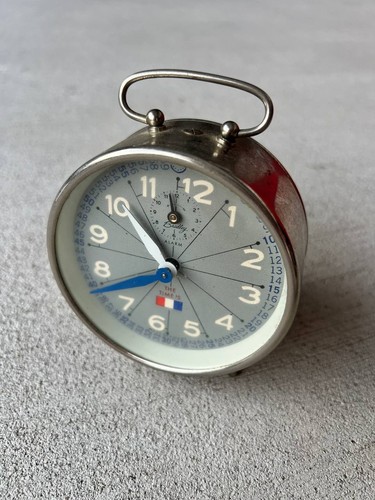 🕰️ Reloj despertador Bradley vintage - Hecho en Alemania Occidental - Imagen 1 de 4