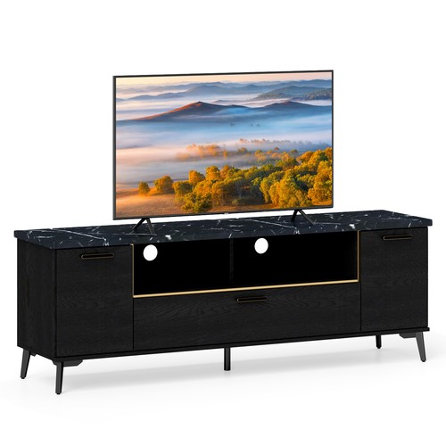 Mid Century Modern Entertainment Center 63-Inch TV Stand for TVs up to 75" - Picture 10 of 10