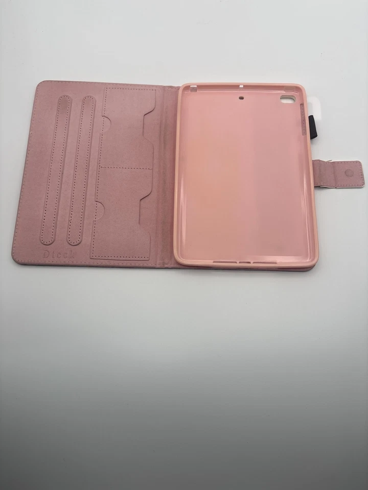 Dteck Floral Print Wallet Case for iPad Mini with Card Slots & Stand - Image 4 of 4