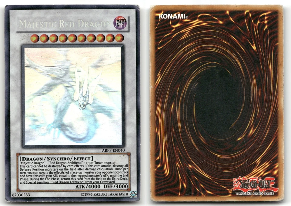 Majestic Red Dragon ABPF-EN040 | Ghost Rare | HP | Yugioh - Image 3 of 3
