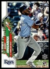 Randy Arozarena 2020 Topps Holiday #HW54 RC Tampa Bay Rays Baseball Card