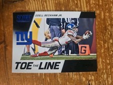 2016 Score Toe the Line BLACK SP #4 Odell Beckham Jr. New York Giants