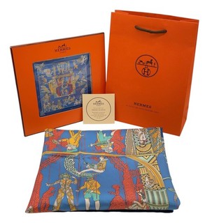Auténtico HERMÈS LE TEMPS des MARIONNETTES con bolsa/estuche i050768