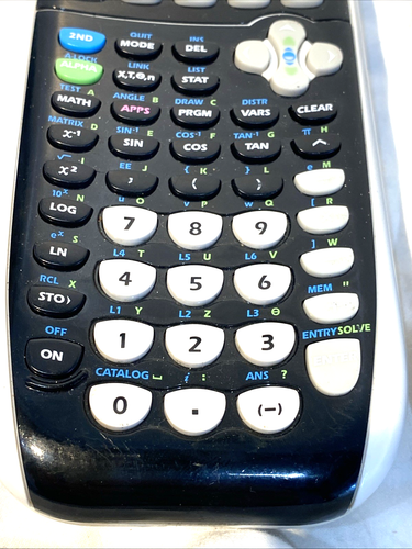 Texas Instruments Ti-84 Plus C Silver Edition calcolatrice grafica cavo non testato - Foto 4 di 10