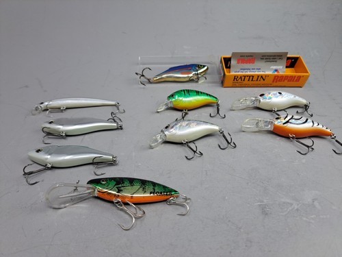 Set 9 Angelköder Rapala Rat-L-Trap Floater Sinker Rattler - Bild 3 von 5