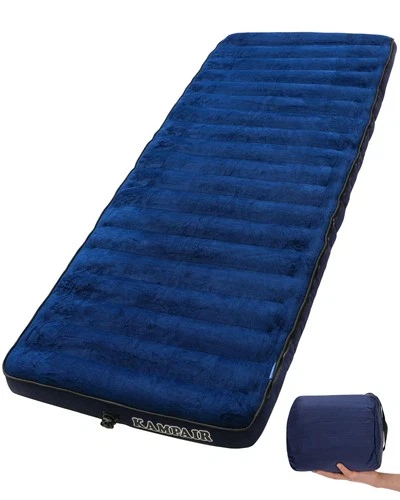 Inflatable Sleeping Pad for Camping, Extra-Thick 4.75 Inch Air Mattress with ...