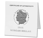 2026 Morgan Silver Dollar Enhanced Uncirculated Coin Semiquincentennial