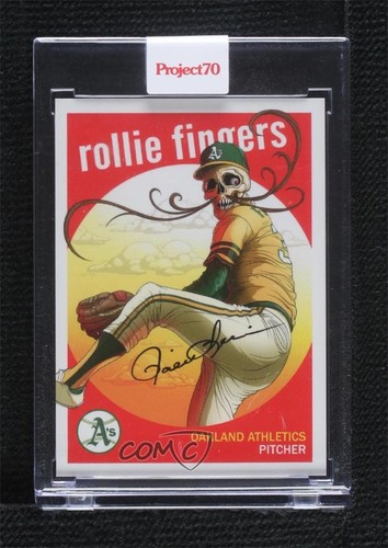 2021 Topps Project 70 Online Exclusive /6147 Rollie Fingers Alex Pardee #297 HOF