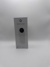 Google Nest Doorbell Wired, 2nd gen - Doorbell Security Camera - Snow- Sealed