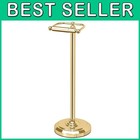 Polished Brass Freestanding Tissue Holder