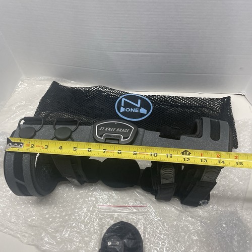 Z1 Z One Knee Brace Osteoalign Hinged Support Arthritis ACL New Out Of Box Black - Picture 9 of 11