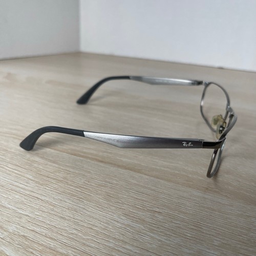 Occhiali da sole Ray-Ban RB3534 004 SOLO MONTATURE canna di fucile argento cerniera flessibile 59-17 - Foto 8 di 8
