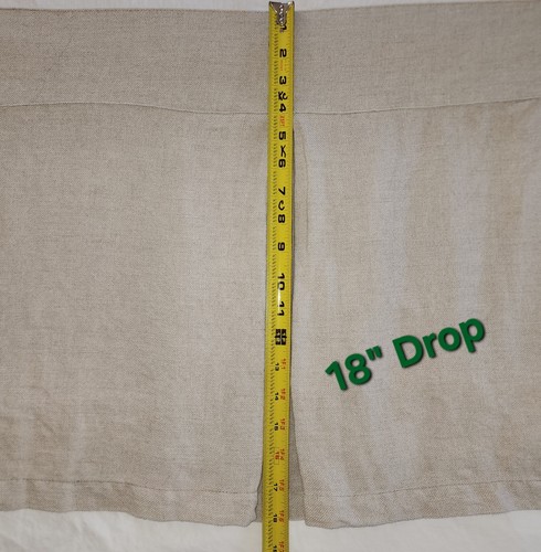 POTTERY BARN 100 % FLACHS LEINEN CALIFORNIA KING BETTROCK 18" TROPFEN BAUMWOLLE belgisch - Bild 2 von 8