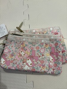 【LeSportsac】サンリオ ★MY MELODY KUROMI WRISTLET POUCH SET LeSportsac My Melody | eBay