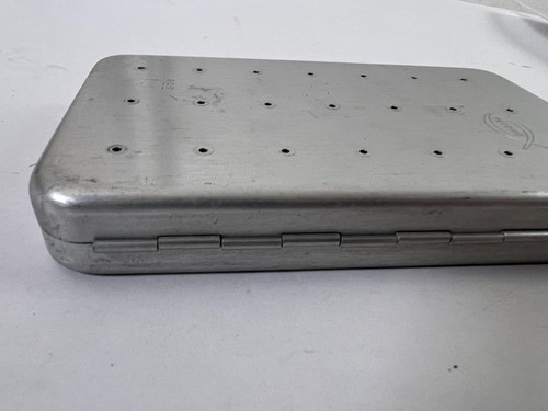 De colección Perrine #92 Aluminio Pesca con Mosca Caja Ventilada Resorte Clip Estuche - Imagen 4 de 17
