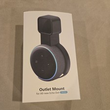 Outlet Wall Mount Holder for Echo Dot Speakers 3rd Generation for Hiding Wires