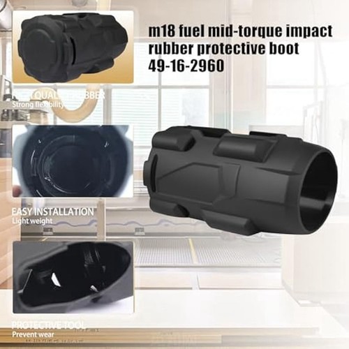 49-16-2960 Fuel Mid Torque Atornillador de Impacto Manguito de Protección para 3/8--Mi6816 - Imagen 3 de 6