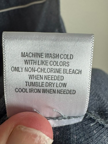 ModCloth Women's Sleeveless Top Blue White Polka Dot Flowy Size 1X Cotton - Picture 11 of 11