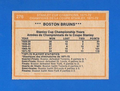 1972-73 OPC O PEE CHEE NHL WHA 210-341 PLAYER CREST TEAM CANADA & LOGO SEE LIST - Picture 135 of 481