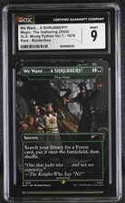 THREE VISITS Secret Lair We Want...A SHRUBBERY! Monty Python CGC 9 MTG