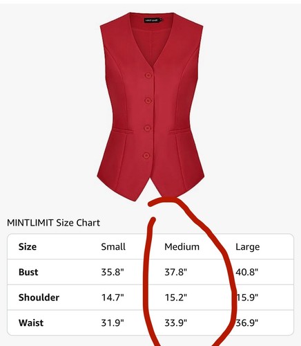 Womens Waistcoat Vest Fully Lined Button V Neck Sleeveless Blazer With Pockets - Picture 5 of 5