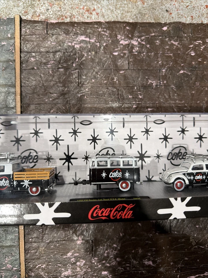 Remolque para máquinas M2 COCA COLA VW doble cabina 1960 y VW Beetle NUEVO Foto 3 de 4