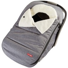 Skip Hop Winter Car Seat Cover, Stroll  Go, Heather Grey