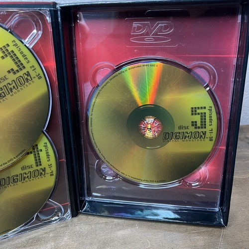 Digimon Collectors Edition DVD Box Set Seasons 1-4, Season 1,2,3,4 Lot Book Case - Bild 23 von 23