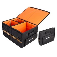 Trunk Organizer, 48L, Multi-Compartment Collapsible Car Organizers Standard