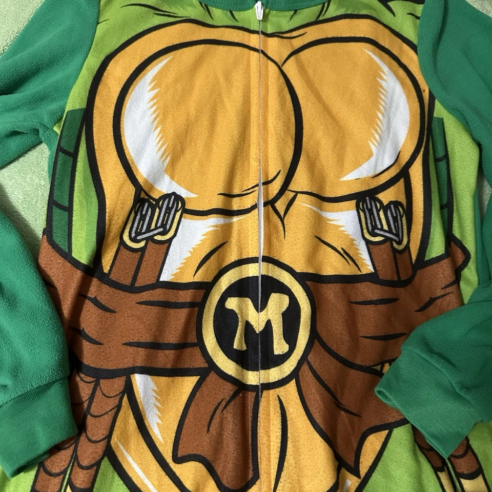 Pijama Tortugas Ninja Adolescentes Mutantes Niños Talla 7/8 Raphael Nickelodeon TMNT Foto 4 de 4