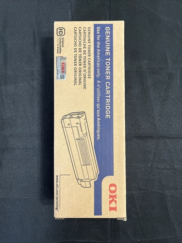 OKIDATA 43381901 Standard Capacity Yellow Toner Cartridge C5500/C5650/C5800 - Afbeelding 2 van 2