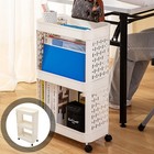  Multifunktionaler Lagerwagen Rolling Storage Cart Storage Trolley