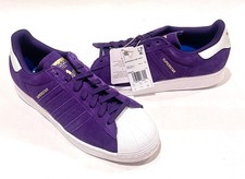 Adidas Superstar ADV College Purple Gold Metallic IE6578 Men's Size 9 New
