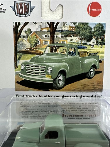 M2 Machines 1950 Studebaker 2R R118 24-52 Pickup Truck New in Package Classic - Picture 5 of 9
