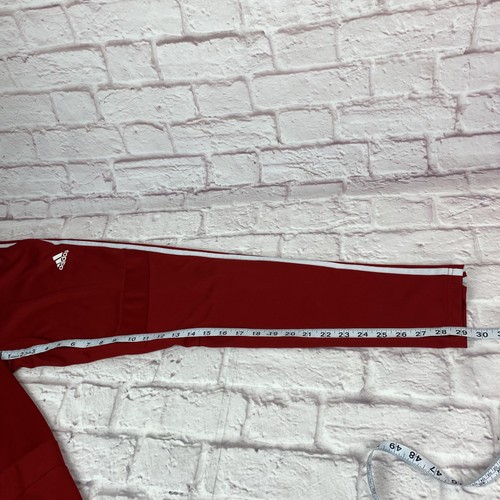 Adidas Trainingshose Herren Medium rot Sport Climacool 3-Streifen Reißverschluss Knöchel DZ8762 - Bild 9 von 14