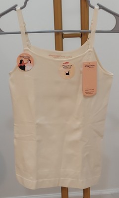 Shapermint Essentials All Day Every Day Scoop Neck Cami Size XL - Ivory-NWT