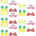 20 PCs Hawaii Themengläser Brillen Foto Requisiten Party Kostüm Party Cosplay