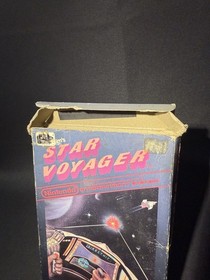 Star Voyager (Nintendo NES, 1987) 5-SCREW Complete CIB Black & White Manual 