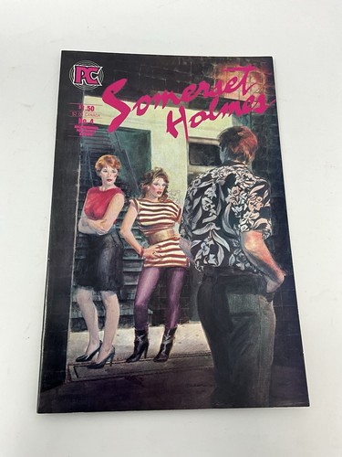 SOMERSET HOLMES 1 2 3 4 5 6 Complete Set Pacific Eclipse 1983 Comics Bruce Jones - Picture 12 of 13